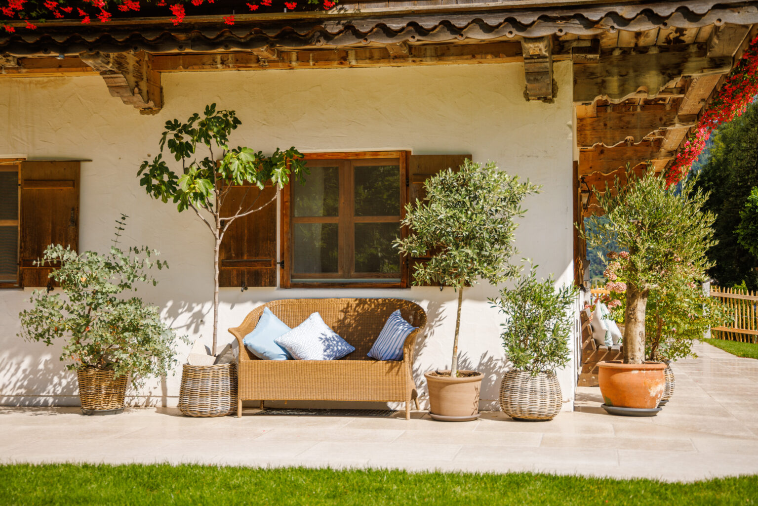 Terrassenplatten aus Naturstein